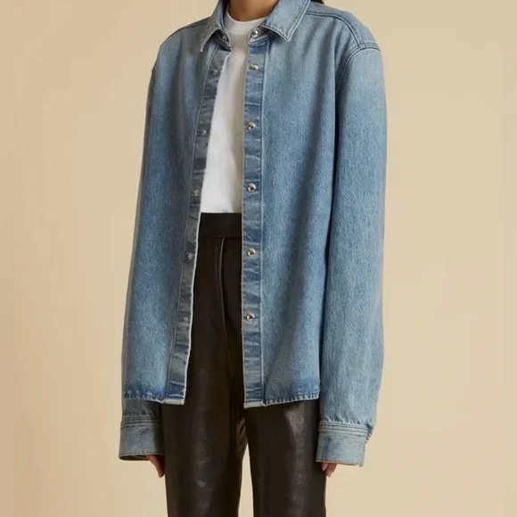 Khaite Argo top denim - Picture 2 of 7